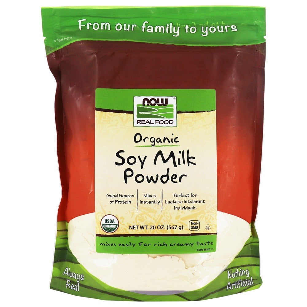 NOW Foods NOW Real Food Organic Soy Milk Powder 20 oz. Walmart Canada