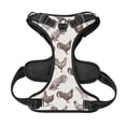 thumbnail image 5 of Lsque Chickens Dog Harness, No-Pull Pet Harness with 2 Leash Clips, Adjustable Soft Padded Dog Vest with Easy Control Handle for Large Dogs-Large, 5 of 9