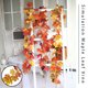 thumbnail image 5 of Bearachild Guirnalda de hojas de arce de otoño Artificial de 180cm, planta colgante, decoración de fiesta para el hogar Decoración No.09 Bearachild HA001259-09, 5 of 6