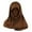 Coffee, variant on Women Hat Ruffle Cancer Chemo Turban Wrap Cap scarf Shawl Gentleman Hat