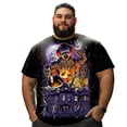 thumbnail image 1 of playera grande y alto para hombre big and tall men t shirt camisas playeras manga corta 4XLT 3DTS10074, 1 of 7