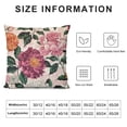 thumbnail image 5 of Throw Pillow Covers Flower Decorations Decorative Throw Pillows Cases for Home Living Room Couch Decor, 5 of 5