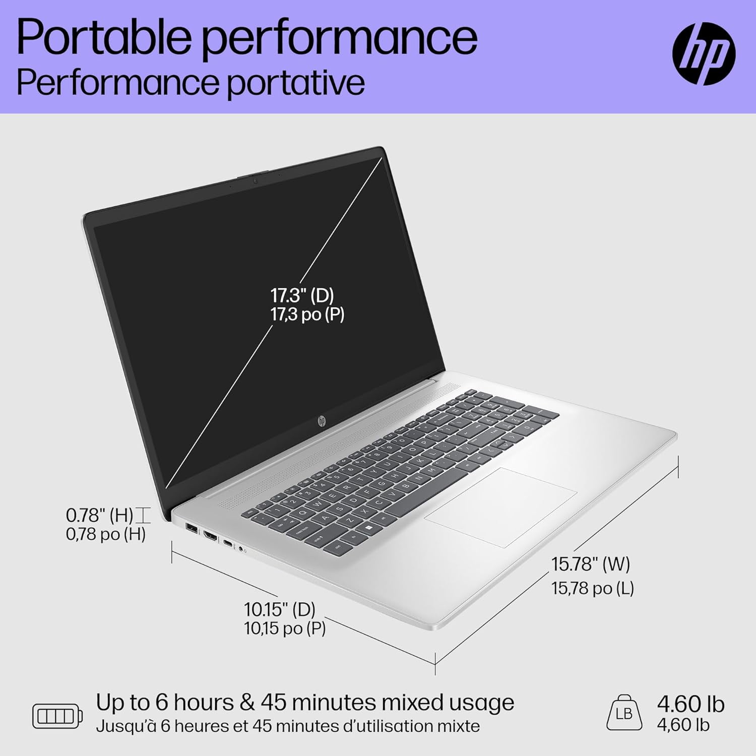 HP 17.3