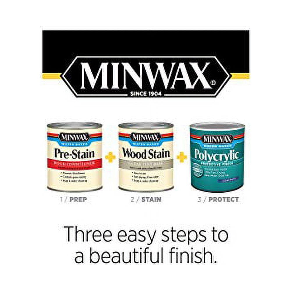 Minwax 34444000 Polycrylic Protective Finish Spray for Wood, Clear  Semi-Gloss, 11.5 oz. Aerosol Can - Spray Paints 