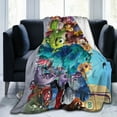 thumbnail image 6 of Monsters Inc Ultra-Soft Micro Fleece Blanket Cozy Blanket Thick Warm Plush Throw Blanket Sofa Cushion 80"X60", 6 of 6