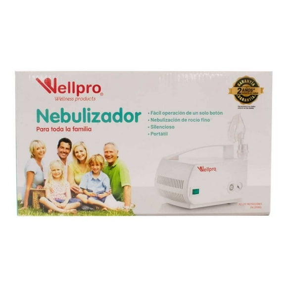 Nebulizador Wellpro para toda la familia