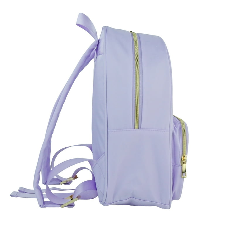 Hello Hobby Nylon Backpack, Customizable Travel Book Bag for