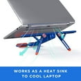 thumbnail image 3 of Seenda Laptop Stand, Ergonomic Portable Stand, Adjustable Notebook Riser Holder Compatible with MacBook, Dell, Lenovo More 10-15.6 Inches Computers, 3 of 8