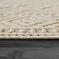 thumbnail image 3 of Dynamic Rugs Seville Ivory/Soft Grey 5X7 Trellis Area Rug, 3 of 4