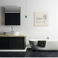 thumbnail image 2 of Line Doodle Bath Botanical Botanical & Floral Graphic Art Gallery Wrapped Canvas Print Wall Art, 2 of 7