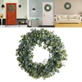 thumbnail image 3 of Guirnalda de flores guirnalda colgante puerta frontal guirnalda fiesta bodas Eucalipto verde, 3 of 9