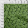 thumbnail image 2 of oneOone Tissu Georgette Viscose Vert Feuilles Matériel de Robe Tissu Imprimé Tissu au Mètre 42 Pouces de Large, 2 of 4
