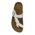 thumbnail image 6 of Women's Cushionaire Libby Cork Footbed Sandal with +Comfort, 6 of 6