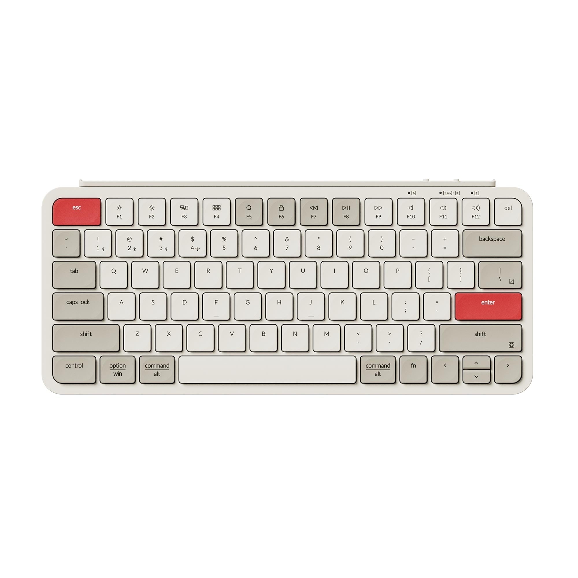 Restored Logitech K850 Wireless Bluetooth Keyboard PC Mac