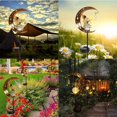 thumbnail image 2 of CPAN Solar Moon Fairy Lights Garden Decoration Wrought Iron Ground Plug Lights, 2 of 9