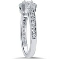 thumbnail image 2 of Pompeii 1 1/4ct Diamond Cushion Halo Ring 14K White Gold (G/H,I1-I2), 2 of 3