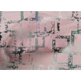 thumbnail image 5 of oneOone Cotton Cambric Light Pink Fabric Geometric Sewing Craft Projects Fabric Prints By Yard 42 Inch Wide-FD, 5 of 5