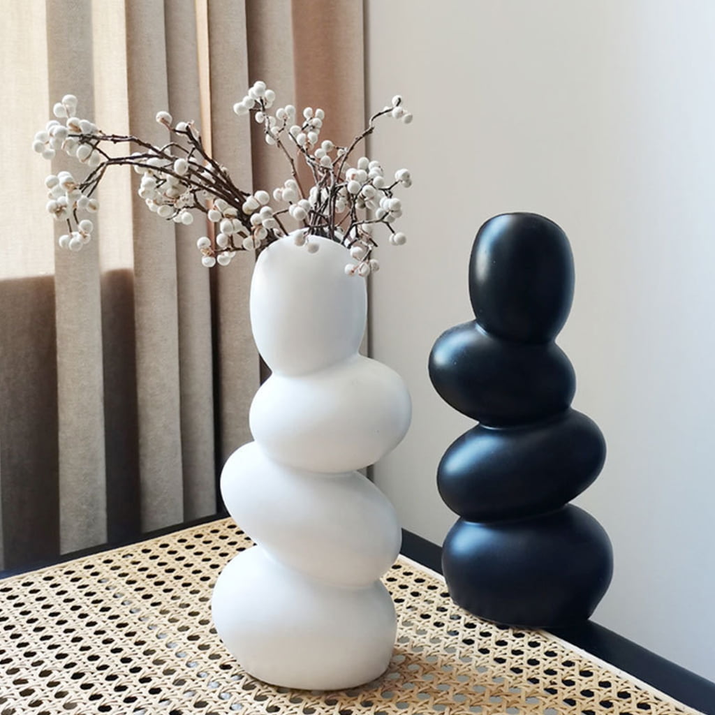 Flexible Silicone Mold Shape Silicone Flowerpot Mold Resin Cement Vases for Hand-Making