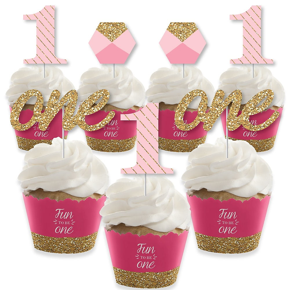 Robots Baby Shower or Birthday Party Clear Treat Picks Dessert Cupcake Toppers Set of 24