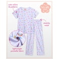 thumbnail image 2 of dELiA*s Girls' Pajamas - 2 Piece Snug Fit Pointelle Floral Bow Pajamas Set for Girls (Sizes: 4-16), 2 of 7