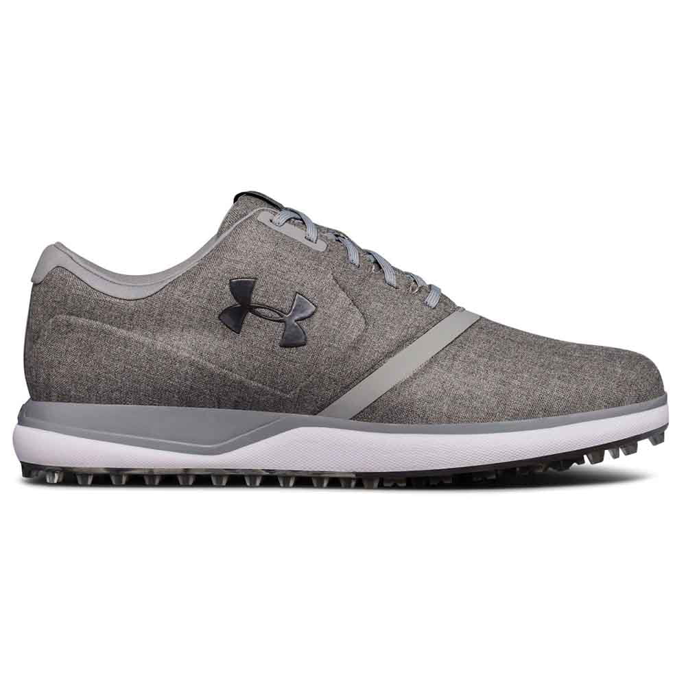 grey under armour golf shoes