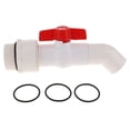 thumbnail image 2 of Grifo De Tambor Manual De Plástico Para Aberturas De Tambor De 2 Pulgadas Con Junta De Sellado Salida De Alimentador De 45 Mm Sharpla Barrel Tap Faucet, 2 of 8