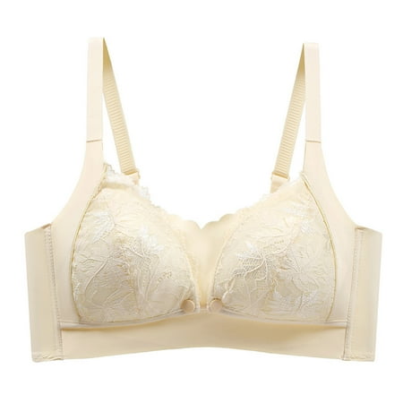 Clearance TOUMENY Women s Bras Seamless Bra Woman Sexy Bra Without Steel Rings Buttons Sexy Yoga Nursing Bra Lingerie Underwear