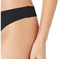 thumbnail image 2 of Wacoal Women's Flawless Comfort Thong Panty, Black, 2X-Large, 2 of 3