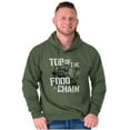 thumbnail image 5 of Hunter Life Top of the Food Chain Hoodie Sweatshirt Women Men Brisco Brands S, 5 of 6