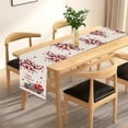 thumbnail image 3 of JingChun Valentines Day Truck Table Runner 72 inches Long, Hearts Tree Table Cloth Dresser Scarves for Parties Wedding, Coffee/Dinning Table Runner, Love Home Decorations, 3 of 5
