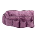 thumbnail image 2 of Sofa Armrest Storage Bag 14 Pockets Large Capacity Waterproof Bedside Storage Hanging Organiser for Remote Control Phone Purple, 2 of 5