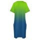 thumbnail image 4 of Vestido holgado de verano para mujer ropa de color verde vivo a azul clásico con bolsillos, 4 of 6