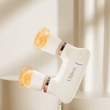 Ublives Double head massager electric muscle relaxation massage gun mini wireless handheld multi-purpose vibrator