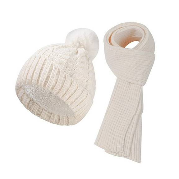 Hat Scarf And Glove Set Fashionable Outdoor Baby Warm Piece Set