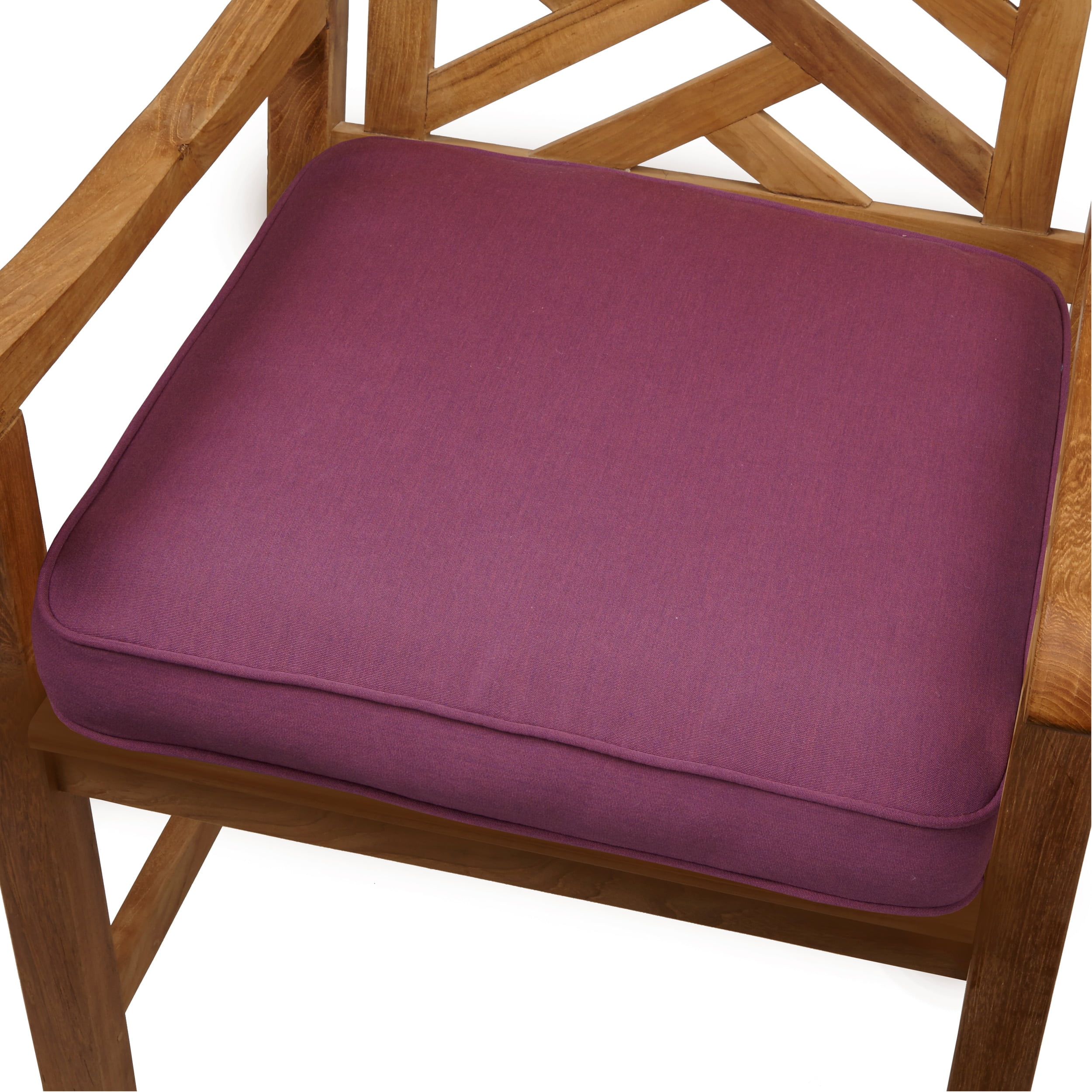 Humble and Haute Purple Orchid Indoor/ Outdoor 20-inch Chair Cushion