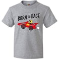 thumbnail image 3 of Inktastic Born to Race- Red Race Car Youth T-Shirt, 3 of 5