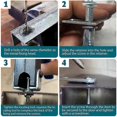 thumbnail image 3 of 12 PCS Hollow Door Anchor Screws Set Hollow Metal Cavity Fixing, 3 of 5