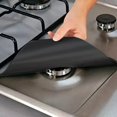thumbnail image 2 of 1/4PC Protector de estufa Cubierta de revestimiento Protector de estufa de gas Protector de quemador de estufa de gas Accesorios de cocina Tapete Cubierta de cocina 1PC Beige, 2 of 6