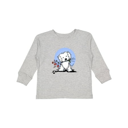 

Inktastic Havanese Garden Helper Gift Toddler Boy or Toddler Girl Long Sleeve T-Shirt