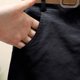 thumbnail image 4 of MKLEKYY Pantalones Cortos Casuales de Mujer, de Mezcla de Lino, de Cintura Alta, Ligeros y Elásticos, con Abertura Lateral, para Verano, 4 of 4