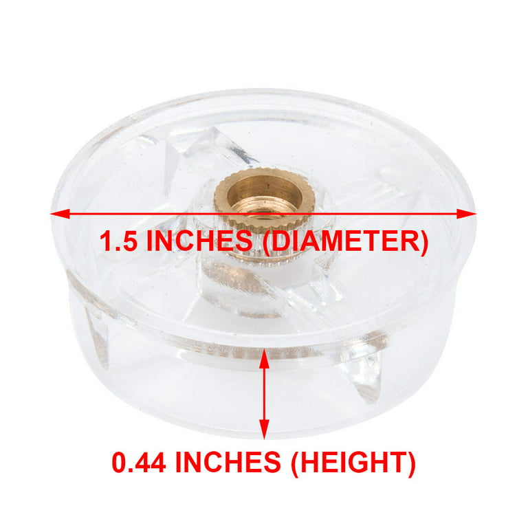 2Pcs Blender Juicer Parts Contain 1 Blade Gear Clutch&1 Base Gear Spare Replacement  Parts For Magic