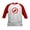 Red/White, variant on CafePress - No Puffin' Kids Baseball Jersey - Kids Cotton Baseball Jersey, 3/4 Sleeve Shirt