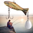thumbnail image 4 of Cebo Duro Metal Vib Tarro Pesca 23 G Con Ganchos Agudos Afilados Basco Pike Carpa Mar, 4 of 8