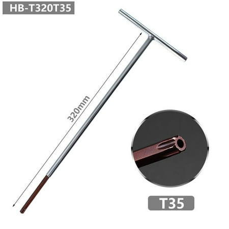 

T-Shaped Hex Wrench Torx Screwdriver Key Wrench Inner Spanner Hand Repair Tool