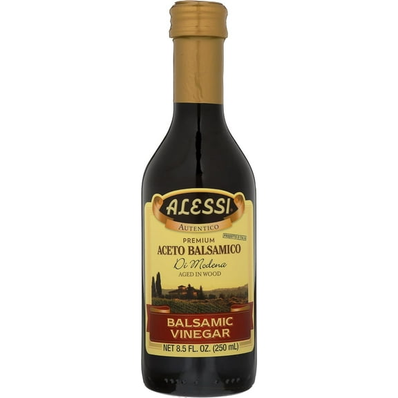 Pack of 6, Alessi Red Balsamic Vinegar, 8.5 fl oz