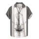 thumbnail image 3 of Camisetas con gráficos de guitarra musical para hombres, ropa con estampado 3D, camisetas de rock hip hop, camisetas de manga corta para playa Ahloa, blusas con solapa para hombres, 3 of 5