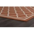 thumbnail image 5 of 3x8 Water Resistant, Indoor Outdoor Runner Rugs for Patios, Hallway, Entryway, Deck, Porch, Balcony or Kitchen | Outside Area Rug for Patio | Terra, Moroccan Tile | Size: 2'7'' x 7'3'', 5 of 7