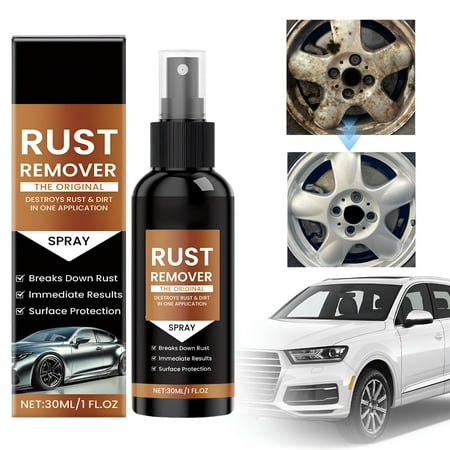 RAGUPEL 2026 New Rust Remover Spray for Metal,Heavy Duty Rust Dissolver for Tools,Cars,Chains,Appliances for Garage, Workshop, Home, Outdoor, Diy 1Fl Oz