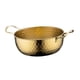 thumbnail image 3 of Olla coreana para ramen, mariscos, tropa, olla doméstica de acero inoxidable con doble oreja Oro 20cm, 3 of 9