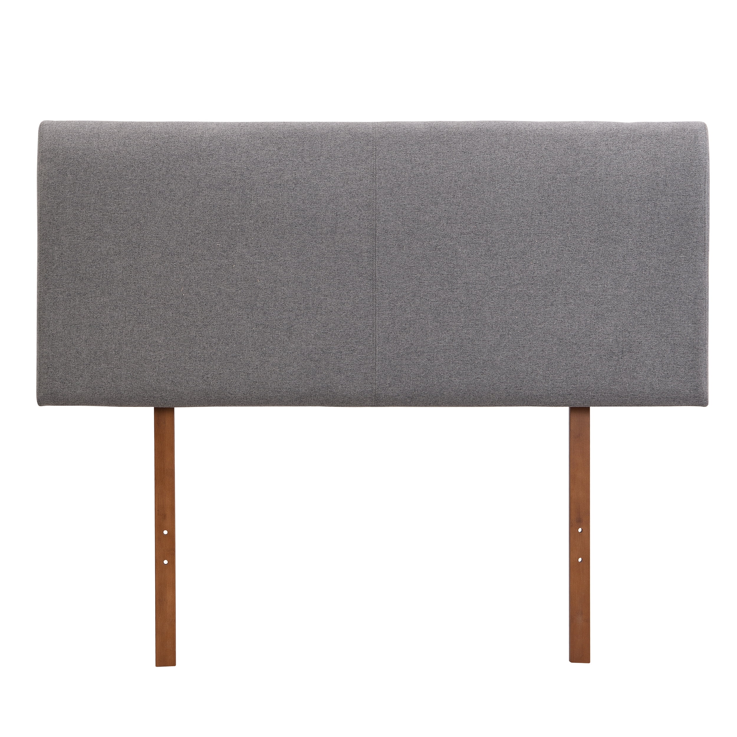 MAYEERTY Curved Adjustable Headboard - Full Size, Grey